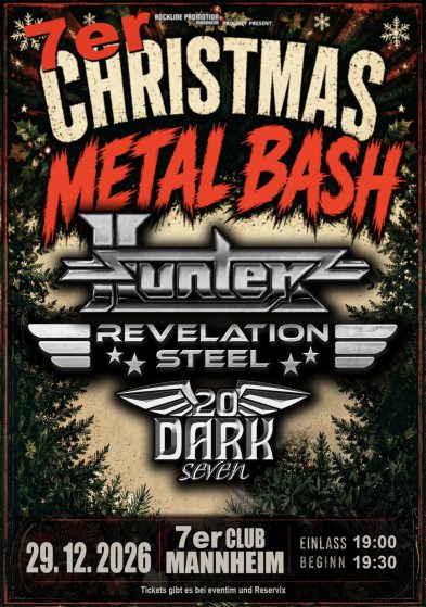 Flyer: Christmas Metal Bash 2026