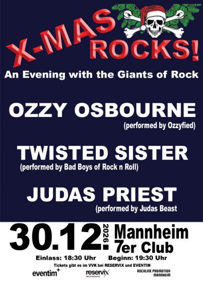 Flyer: X-MAS Rocks! 2026