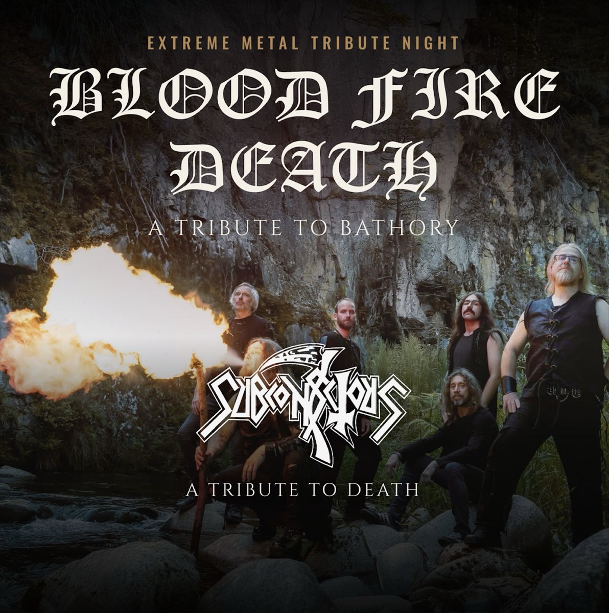 Flyer: Extreme Metal Tribute Night