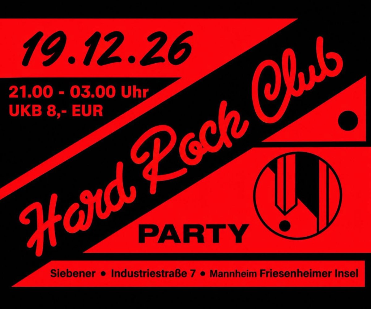 Flyer: Hard Rock Club