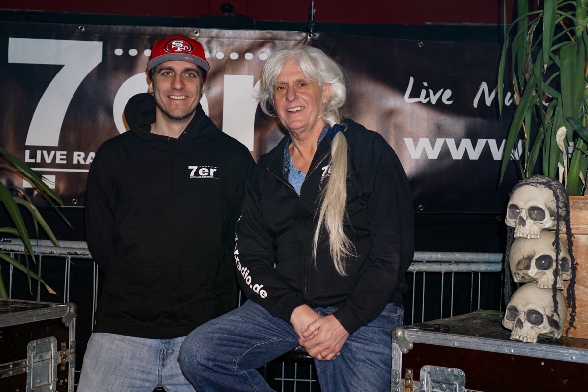 Max Stowasser (links) und Rainer „Fish“ Stowasser im 7er Club