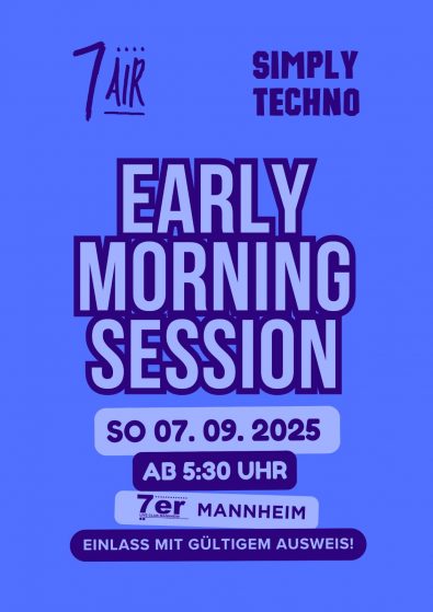 Early Morning Session - Simply Techno - Deep & DIrty