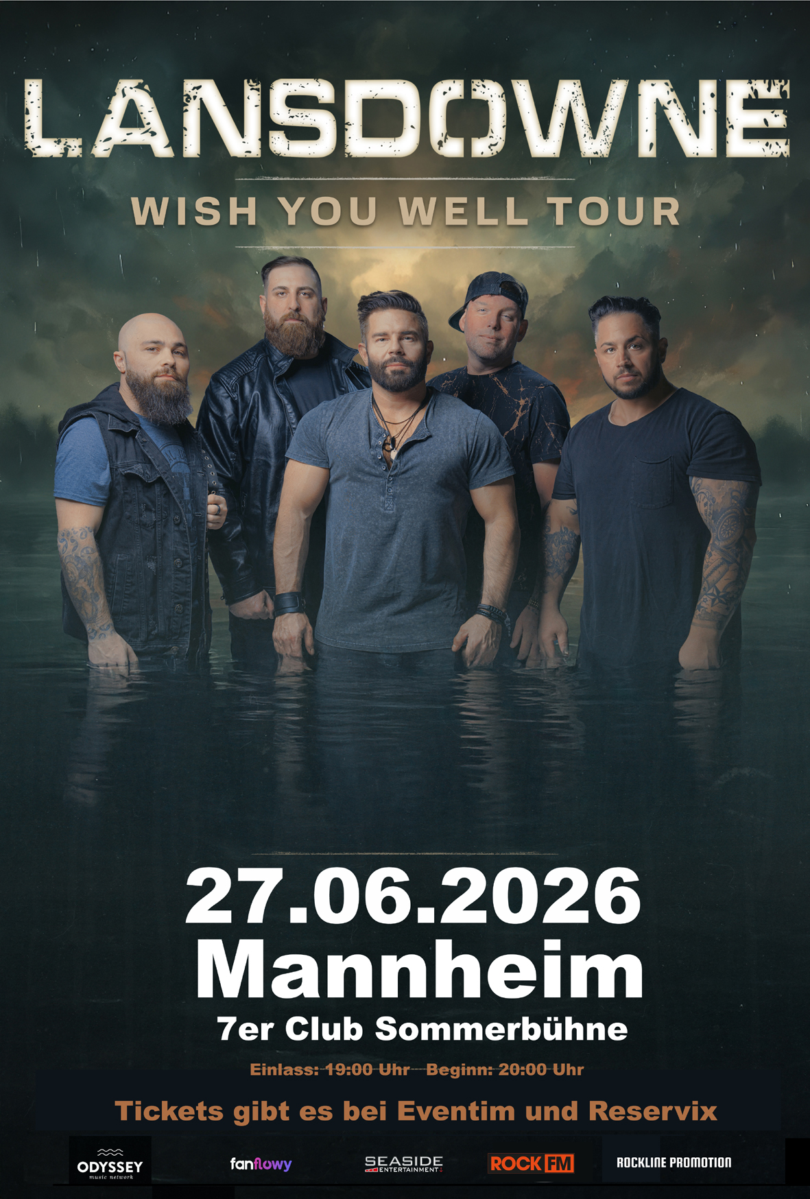 Lansdowne – Wish You Well Tour 2026 – 7er Club, 27.06.2026